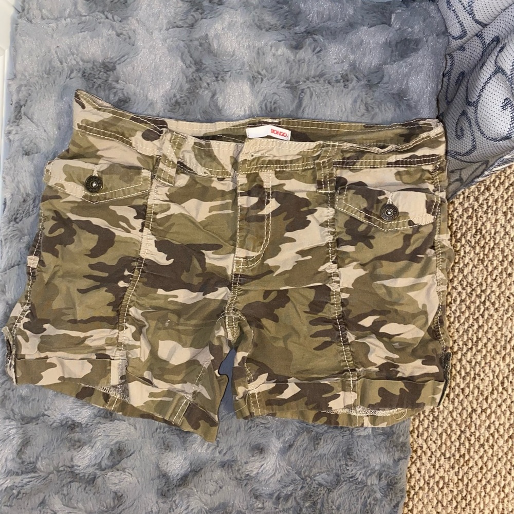 Camo shorts